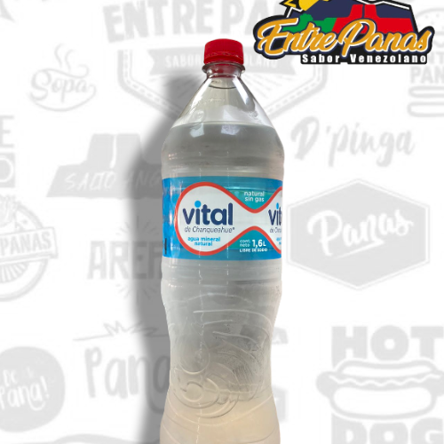 12x Agua Mineral Vital Sin Gas Botella 600cc